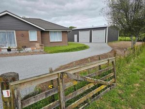 Metal Driveway installation